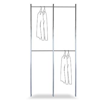 Wardrobe Interior Aura Storage Kit 6 (1475mm - 2575mm wide)